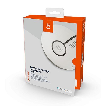 Sensor Wi-Fi Inteligente de Fumaça - Geonav