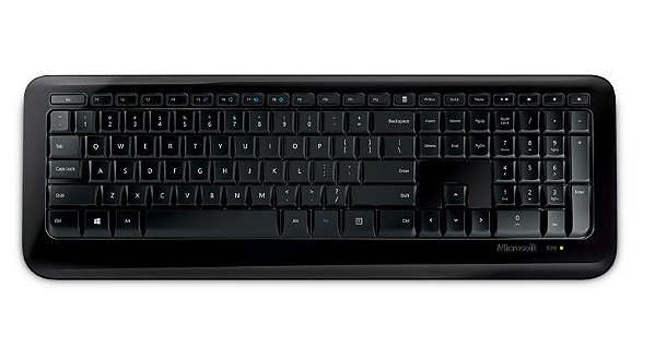 Teclado Sem Fio 850 ABNT2 - PZ300005 - Microsoft