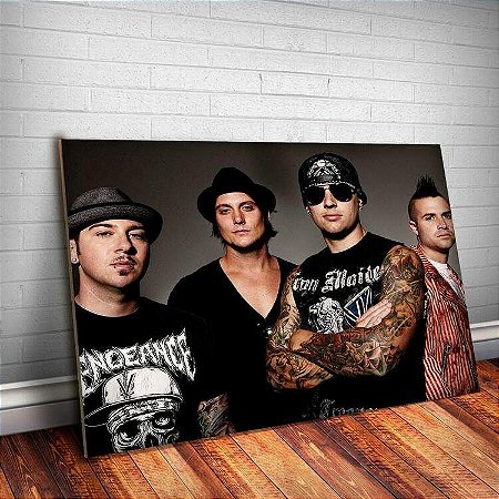 Placa Decorativa Avenged Sevenfold 4
