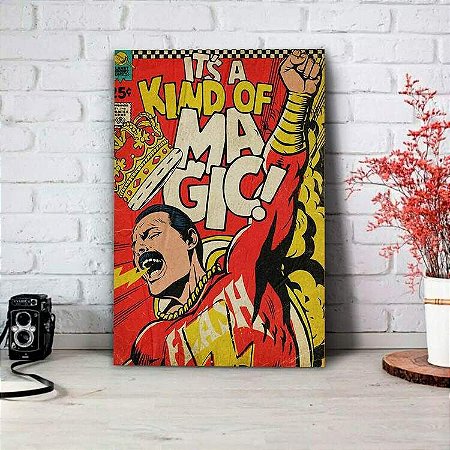 Placa Decorativa Freddie Mercury Magic