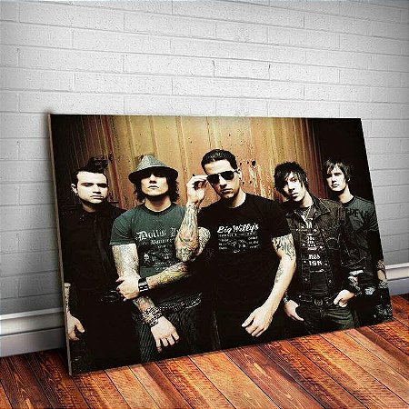 Placa Decorativa Avenged Sevenfold 1
