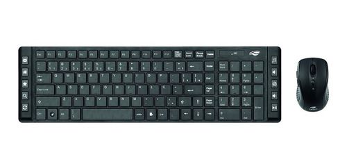 Teclado E Mouse Sem Fio K-w50bk Preto Wireless - C3TECH