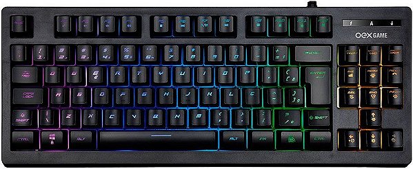 Teclado Gamer Cobby, LED, ABNT2 - TC206 - OEX