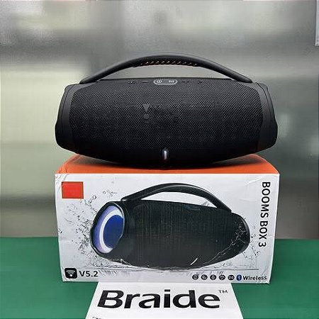 JBL BOOMS BOX 3 C/ 2 MICROFONES RÉPLICA