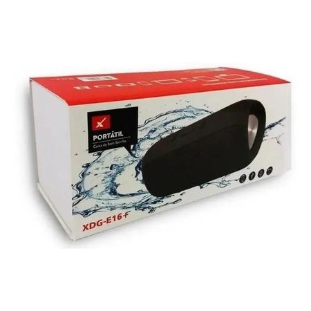 CAIXA DE SOM XTRAD XDG-E16+ PORTÁTIL