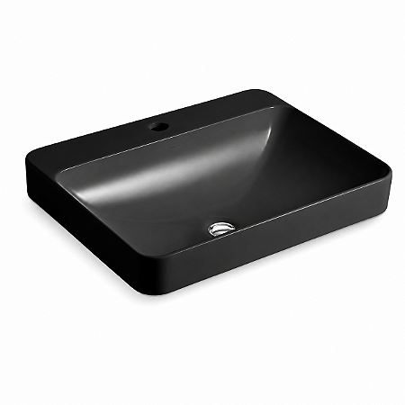 CUBA AP LAV RET 1FURO VOX 584X460MM PRETO