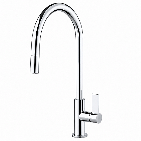 Misturador moncomando Smart Swivel Spray Alto Brilho