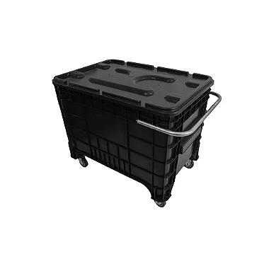 Caixa Plástica 372L- Preta