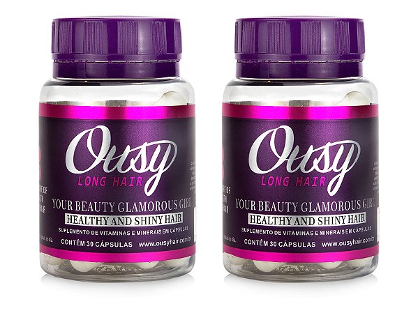 Ousy Hair Crescimento Cabelo-tratamento 60 Dias- 60 Capsulas