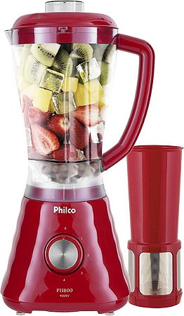 Liquidificador, Ph800V, 2,4L, Vermelho, 110V, Philco