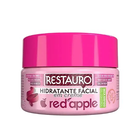 Hidratante Facial em Creme Restauro Red Apple 100g