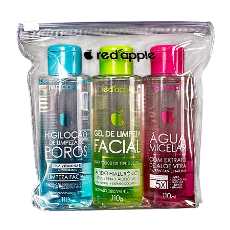 Kit Cuidado Facial Red Apple