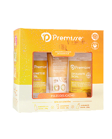 Kit Facial Peles Delicadas 460g Premisse