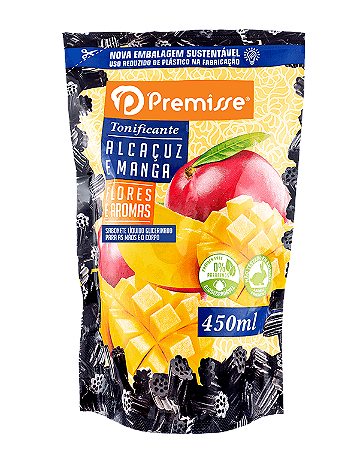 Sabonete Alcaçuz e Manga Pouch 450 ml Premisse