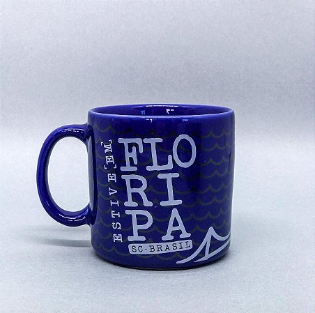 CANECA ESTIVE EM FLORIPA LEMBREI DE VOCÊ 360ML