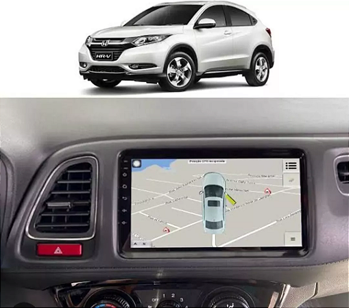 Multimidia Cskpro Honda Hrv 9p 4/64 Octacore Carplay+4g