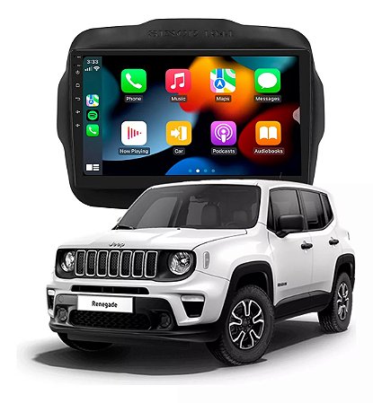 Multimidia Cskpro Jeep Renegade 9p 6/128 Octacore Carplay+4g