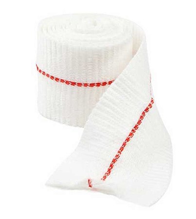 Curativo Bandagem Elástica para Fixação de Curativos Tubifast Vermelha 3,5cm x 10 - Molnlycke