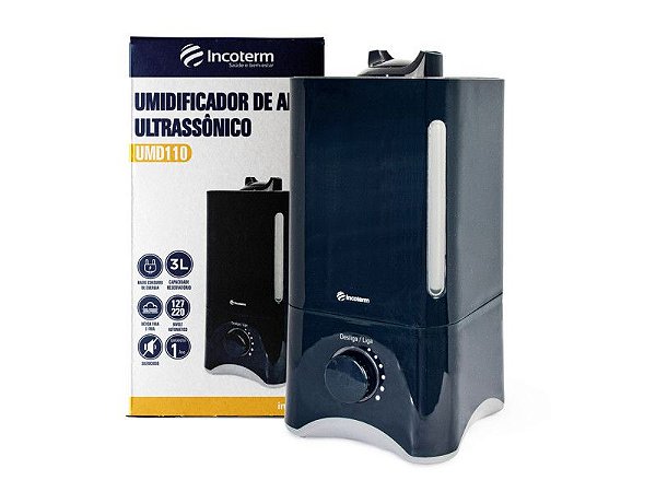 Umidificador de Ar Ultrassônico UMD110 Preto - Incoterm