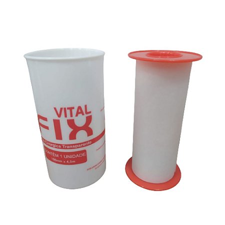 Fita Transpore 100mm x 4,5m - Vital Fix