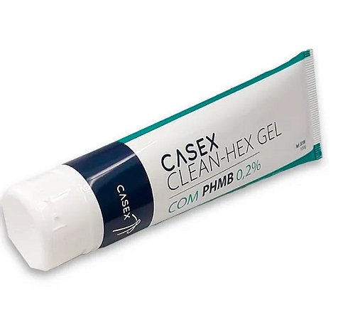Curativo Gel Para Limpeza de Feridas Com PHMB 0,2% 30gr Clean-Hex - Casex