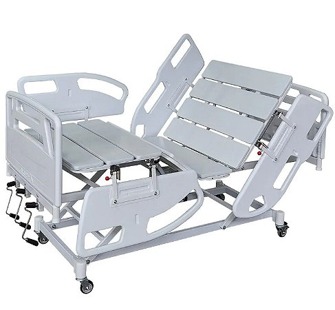 Cama Fowler Com Elevação de Leito Luxo DSM-011 LX Até 150kg - Desematec