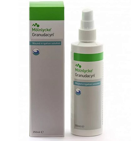 Solução Spray De Limpeza De Feridas Granudacyn 250ml - Molnlycke