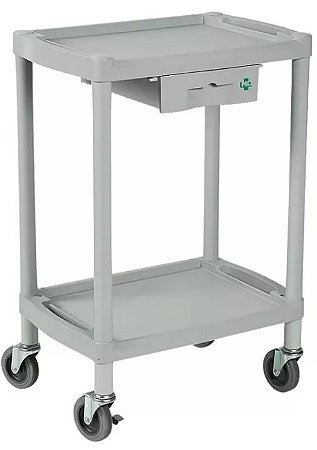 Mesa Auxiliar 56 x 38,5 x 82,5 com Rodízios e Freios - MD