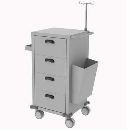 Carro Para Materiais e Medicamentos PAT-0276-HO - Patmos