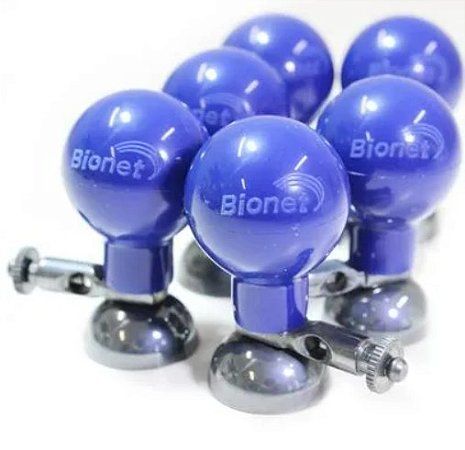 Eletrodos Precordiais Com Pera Para ECG Bionet C/6 Unidades- Bionet