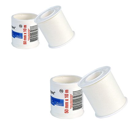 Kit C/2 Fitas Micropore Branca 50mm x 10mt  - 3M