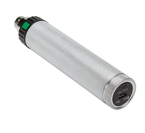 Cabo Recarregável 3.5V em Metal Bateria de Lítio e Carregador por USB - MD