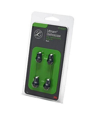 Kit de Olivas para Estetoscópio Littmann C/ 4 Unidades 40001 - 3M