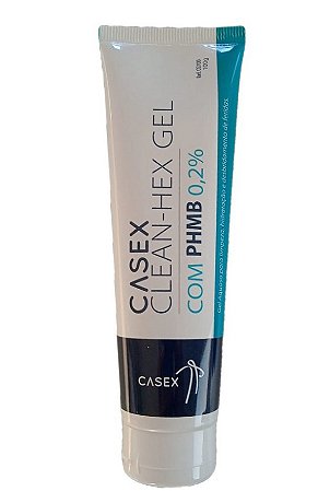 Curativo Gel Para Limpeza de Feridas Com PHMB 0,2% 100gr Clean-Hex - Casex
