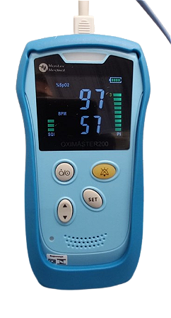 Oxímetro de Pulso Portátil Oxi Master 200 Sensor Adulto - Master Medikal