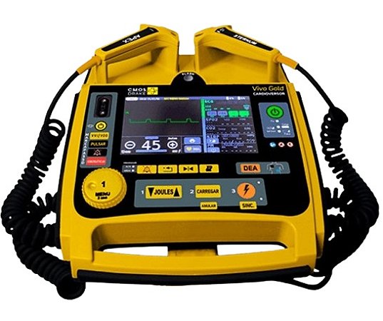 Cardioversor Bifásico Vivo Gold - CMOS DRAKE