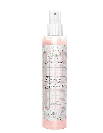Body Splash Desodorante Corporal Peach 260ml - Giovanna Baby