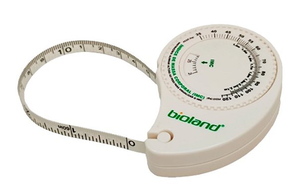 Fita Antropométrica Para Cálculo IMC até 150cm GF-004 - Bioland