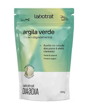 Argila Verde 100g Efeito Clareador - Labotrat