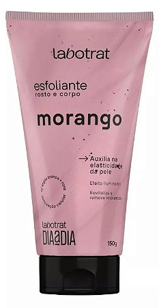 Esfoliante Rosto E Corpo Morango 150g - Labotrat