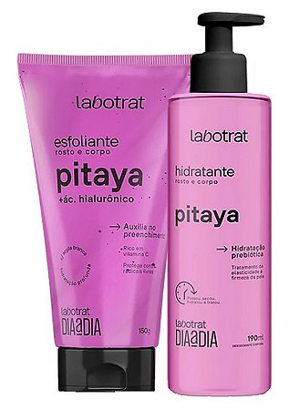 Kit Esfoliante 150g + Hidratante 190ml Pitaya Rosto e Corpo - Labotrat