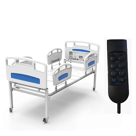 Cama Hospitalar Fowler Motorizada 2 Movimentos Até 5 Posições S-8834-M
