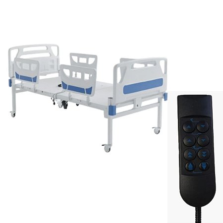 Cama Hospitalar Fowler Motorizada Até 5 Posições Altura Fixa S-8834-M