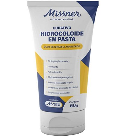 Curativo Hidrocoloide em Pasta 60G - Missner