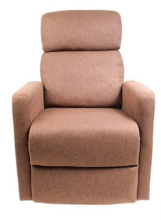 Poltrona Levitapró 4 em 1 (Levanta,Massageia,Reclina e Aquece) Marrom LF01 - Ortho Pauher