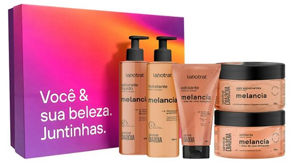 Kit Experiência Banho Melancia Dia a Dia C/5 Produtos - Labotrat