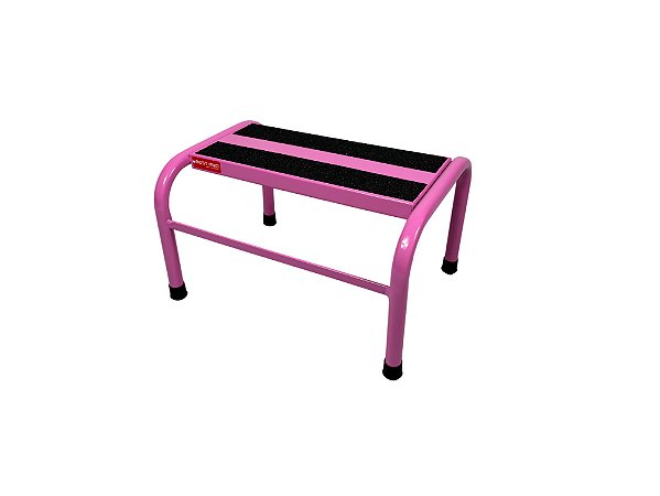 Escadinha 1 Degrau Rosa Para Maca ES1DRO - Best Pro