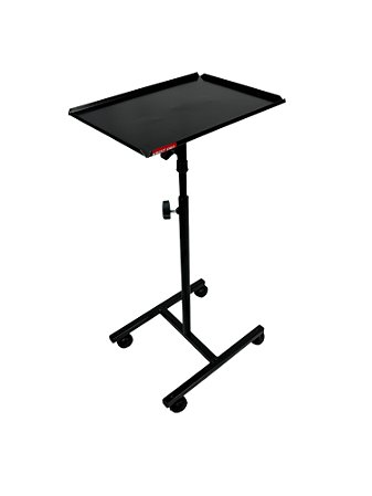Mesa Preta Carrinho Auxiliar Regulável p/ Vapor de Ozônio MAO01PR - Best Pro