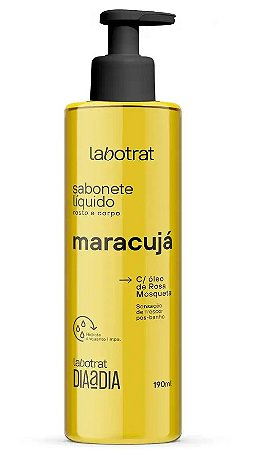 Sabonete Líquido Maracujá Rosto & Corpo 190ml - Labotrat