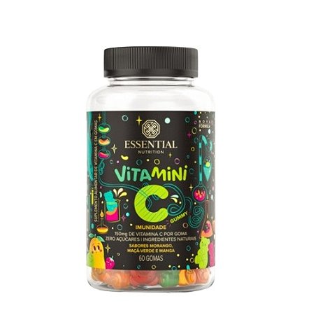 Vitamini C Pote C/60 Gomas - Essential Nutrition